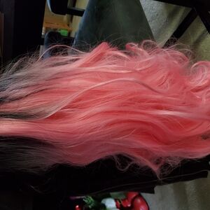 Pink Hair Extension
